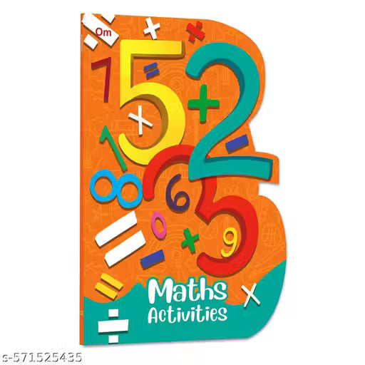 Maths Activities Cutout Activities book - Activity book for Children (Gift for kids)
