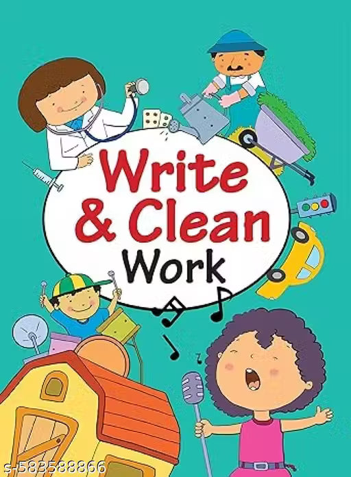 Write & Clean- Work- Wipe and Clean Activity Book
