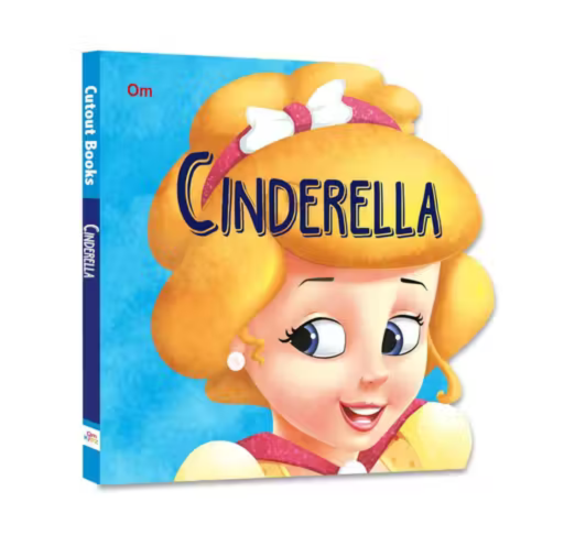 CUT OUT BOARD BOOK FAIRY TALES CINDERELLA (Gift for kids)