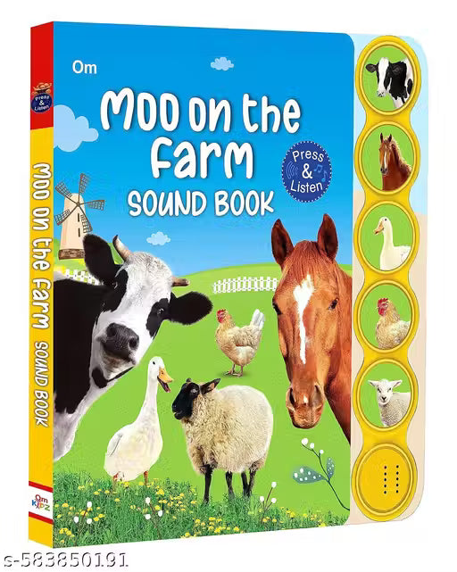 SOUND BOOK MOO ON THE FARM