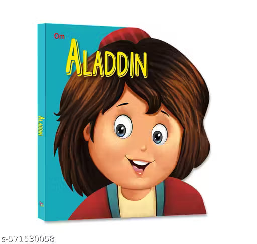 CUT OUT STORY BOOK ALADDIN (Gift for kids)