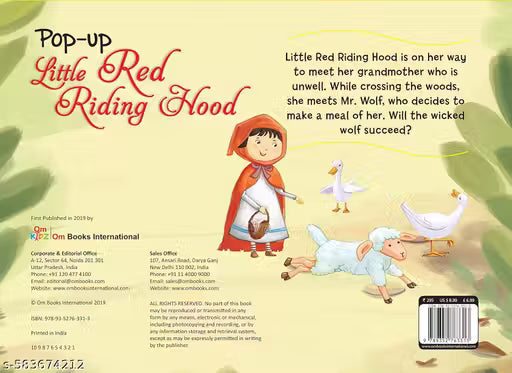 POPUP RED RIDING HOOD