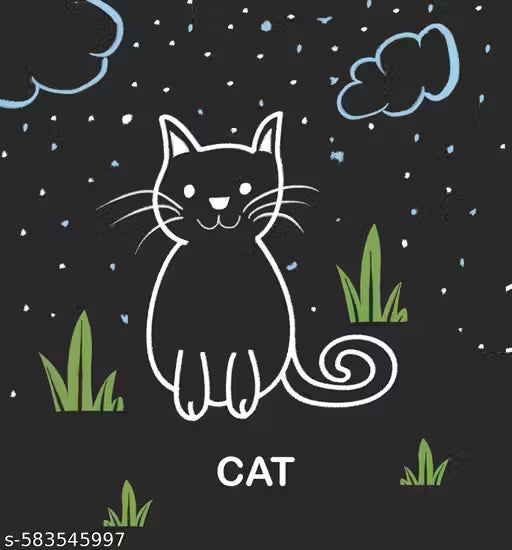 Board book Animals - High contrast board book for children