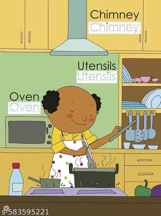 Activity Book : Write & Clean-Home-Wipe and Clean Activity Book