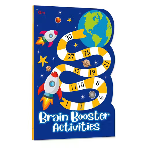 Brain Booster Activities Cutout Activities book - Activity book for Children ( Gift for kids)