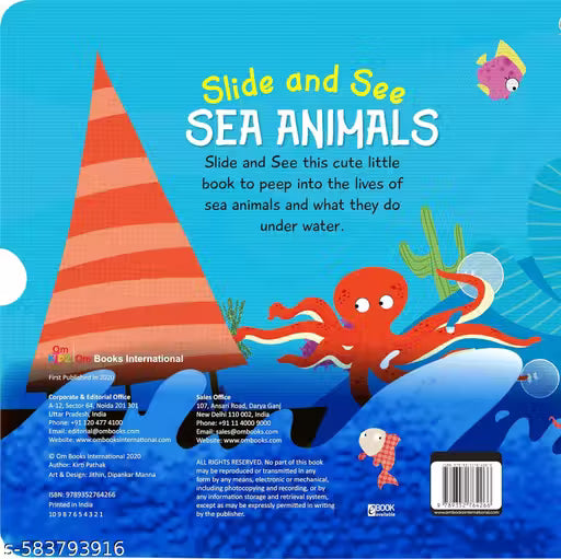 SLIDE AND SEE SEA ANIMALS