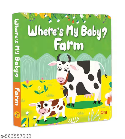 WHERES MY BABY? FARM -Flap and Find Book