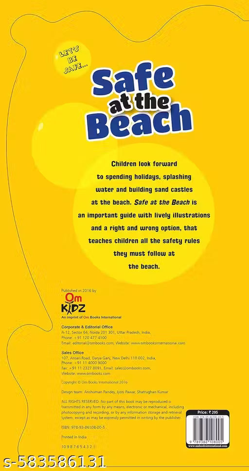 Board Book: Safe at the Beach (Let's be Safe)