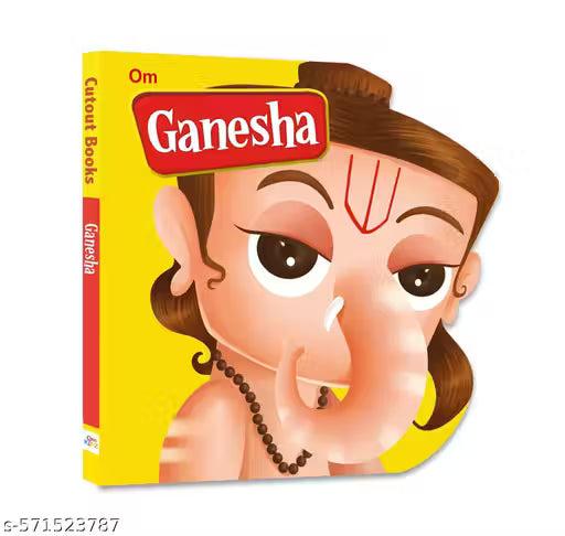 CUT OUT BOARD BOOK GODS AND GODDNESSES GANESHA (Gift for kids)