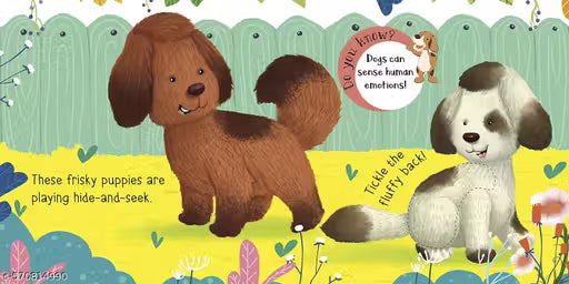 TOUCH AND FEEL BABY ANIMALS (gift for kids)