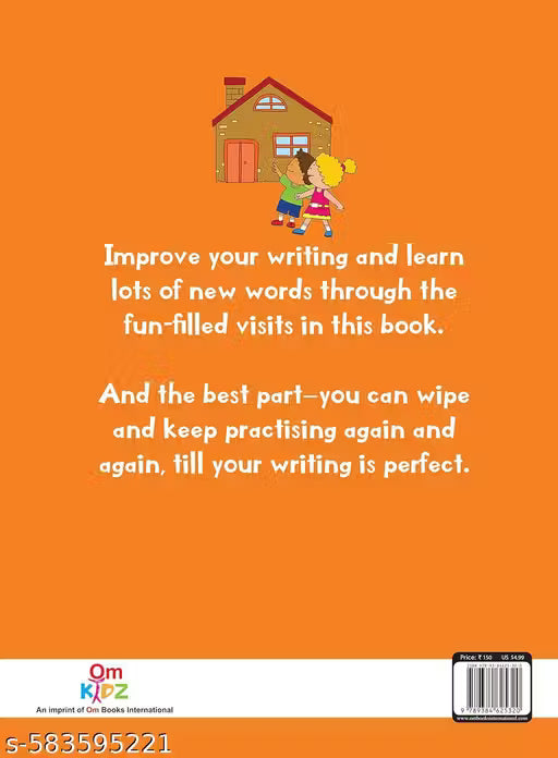 Activity Book : Write & Clean-Home-Wipe and Clean Activity Book