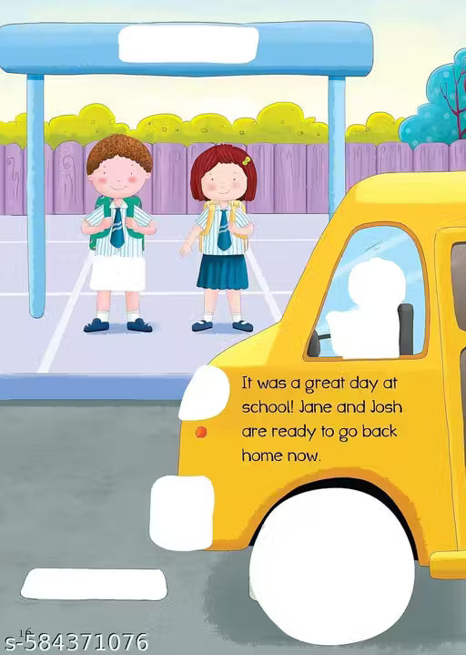 Activity book Getting Dressed for School Sticker Activity Book - Fun Activities for Kids