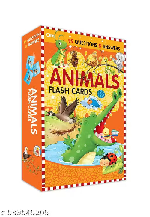 99 QUESTIONS AND ANSWERS ANIMALS FLASH CARDS