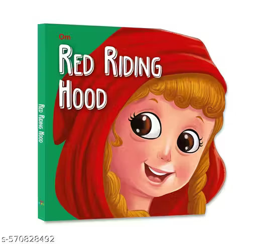 CUT OUT BOARD BOOK FAIRY TALES RED RIDING HOOD (Gift for Kids)